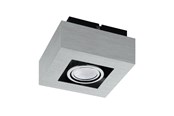 Lamper - EGLO LOKE 1 LOFT BØRSTET ALU - 91352