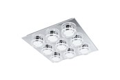 Lamper - EGLO CISTERNO LOFT 9X4,5W KROM/ACRYL - 94487