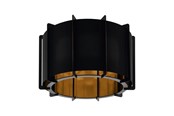 Lamper - EGLO PINETA LOFT E27 SORT/GULD - 98339