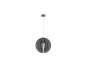 Lamper - EGLO FABESSA PENDEL Ø400 GRÅ - 32822