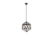 Lamper - EGLO EMBLETON 1 PENDEL E27 Ø305 SORT/KOBBER - 43348