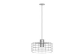 Lamper - EGLO MILLIGAN PENDEL E27 Ø480 ZINK - 43651