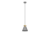 Lamper - EGLO TWICKEN PENDEL E27 GRÅ/GULD - 43838