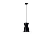 Lamper - EGLO VALECROSIA PENDEL E27 180X180 SORT/HVID - 99082