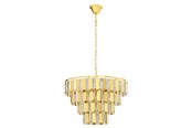 Lamper - EGLO ERSEKA PENDEL 7L E14 MESSING/KRYSTAL - 99097