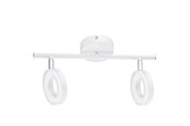 Lamper - EGLO ODERSO SPOT 2X360LM HVID - 75202