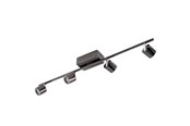 Lamper - EGLO MAURANO SPOT 4X480LM SORTKROM - 94724