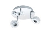 Lamper - EGLO SAROLO SPOT RONDEL 3X340LM KROM - 94491