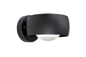 Lamper - EGLO TREVIOLO 1 UDE VÆG 2X2,2W 2X230LM IP44 SORT - 98706