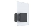 Lamper - EGLO EREDITA UDE VÆG 10W 1000LM IP44 ANTRACIT/SATIN. - 99585
