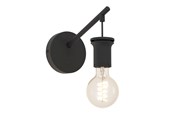 Lamper - EGLO CAPOLIVERI-E VÆG L120 H140 E27 SORT - 74054
