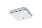 Lamper - EGLO FRES 2 VÆG 4L 290X290 SATIN/KLAR - 93888