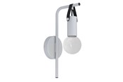 Lamper - EGLO APRICALE VÆG E27 GRÅ/SORT - 98283