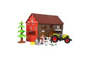 Legetøjsbil - Toi-Toys Ackers Ville Farm with Tractor Light and Sound Playset 12pcs. - 28118A