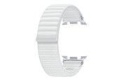 Smartwatch - Tilbehør - Samsung Galaxy Watch8 | Watch8 Classic Fabric Band (M/L) - White - ET-SVL33LWEGEU