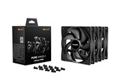 Kabinet Køler - be quiet! PURE WINGS 3 120 (3-pack) - Kabinet køler - 120mm - Sort - BL141