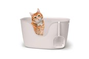 Katte - Catit LOO Cat Litter Box with/scooper, White - 775.1110