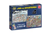Puslespil - Jan van Haasteren Give us some space & All dressed up (2 × 1000) - 1110100540