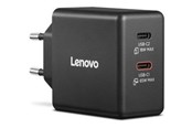 Bærbar Oplader - Lenovo Dual - power adapter - GaN - 65 Watt - 40AW065BEU
