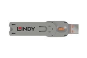 Systemtilbehør (kølepasta mv.) - Lindy USB Type A Port Blocker Key - USB port blocker - 40623