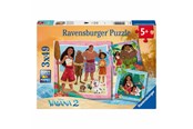 Puslespil - Ravensburger - Jigsaw puzzle Disney Vaiana 2 3x49 pcs. - 12004102