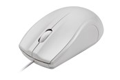 Mus - Deltaco MS-711-W - mouse - USB - white - Mus - Optisk - 3 knapper - Hvid - MS-711-W
