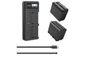 Batterier & batterigreb - SmallRig 3823 NP-F970 Battery & Charger Kit - 3823