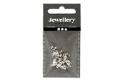 Kreativitet & Hobbyartikler - Creativ Company - Calotte Silver Plated 20 pcs. - 601700