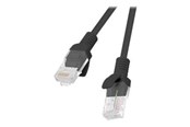 Netværkskabel - Lanberg patch cable - 3 m - black RAL 9004 - Sort - 3m - PCU5-10CC-0300-BK