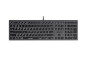 Tastatur - A4Tech FSTYLER FX60H - Tastatur - Grå - A4TKLA47125