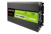 Strømforsyning - Green Cell - DC to AC power inverter - 3000 Watt Strømforsyning - 3000 Watt - ATX - 80 Plus - INVGC24P3000LCD