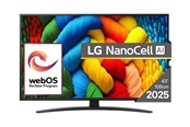 Fladskærms TV - LG 43" Fladskærms TV LED 4K 43NANO81A3A - 43NANO81A3A