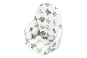 Baby Udstyr - Anne & Mikael high chair cushion gray owl pattern - 201373