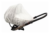 Baby Udstyr - Anne & Mikael mosquito net for stroller or pram white - 202211