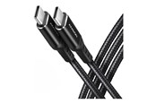 USB kabel - AXAGON BUCM-CM30AB - USB-C cable - 24 pin USB-C to 24 pin USB-C - BUCM-CM30AB
