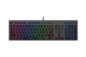 Tastatur - A4Tech FSTYLER FX60H - Tastatur - Grå - A4TKLA47126