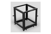 Rack skabe - Lanberg - rack - 600 x 600 - 1100 adjustable - 12U - OR01-6112-B