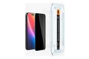 Mobil - Beskyttelsesglas - Spigen Glass tR EZ Fit (Privacy) 2 Pack - transparency - iPhone Air - AGL09862