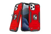 Mobil - Covers & Cases - Wozinsky Ring Armor case for iPhone 14 Pro Max armored cover magnetic holder ring red - 9145576265611
