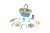 Rolleleg - Smoby Stitch Picnic Basket with Accessories 19pcs - 7600312510