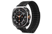 Smartwatch - Tilbehør - Spigen Fabric Band (hook-and-loop) - black - Samsung Galaxy Watch Ultra 47mm - AMP10146