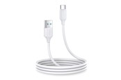 USB kabel - Joyroom Long-Lasting Series A9 USB-A / USB-C 3A cable 1m - white - S-UC027A9 1m white