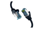 Netværkskabel - M-CAB EFB-Elektronik patch cable - 15 cm - black - Sort - 0.1m - EC020200147