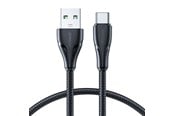 USB kabel - Joyroom Surpass Series A11 USB-A / USB-C 3A Cable 1.2 m - Black - S-UC027A11B