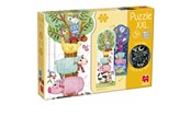 Puslespil - Jumbo Goula Reversible Puzzle XXL Farm Day and Night 27 pcs. 2D Puslespil - 50217
