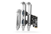 Systemtilbehør (kølepasta mv.) - AXAGON 1 Parallel Port DB25 + 2 RS-232 Serial Ports DB9 PCI-Expresss Card - PCEA-PSN