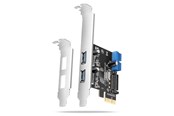 Controller - AXAGON 2 × USB-A 5 + 2 × Internal 5 Gbps PCIe Card - PCEU-232RS