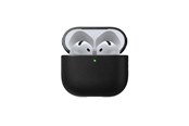 Hovedtelefoner/headset - Nomad Modern Leather Case - Airpods 4 | Black |  Leather - NM014582858