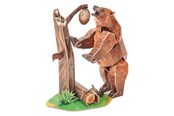 Puslespil - Cubic Fun 3D Puzzle National Geographic Brown Bear 3D Puslespil - 2014366