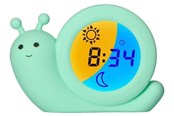 Børneværelse - Alecto Baby Simon Snail sleep rhythm alarm clock mint green - BC110GNSIMON